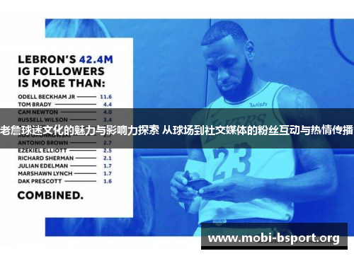 老詹球迷文化的魅力与影响力探索 从球场到社交媒体的粉丝互动与热情传播 老詹球迷文化的魅力与影响力探索 从球场到社交媒体的粉丝互动与热情传播