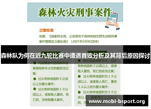 森林队为何在近九轮比赛中遭遇首败分析及其背后原因探讨